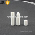 Mini rolo plástico claro vazio cosmético de 5ml por atacado vazio na garrafa para o óleo essencial